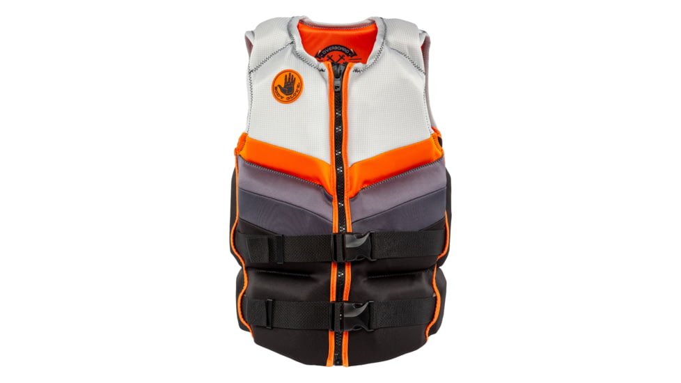 Body Glove Mens Overboard USCGA + TSC Ride PFD - Black/Orange E4AEA13F, 2XL, BLACK/ORANGE, 22254-BLKORG-2XL