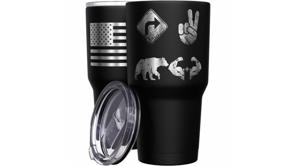Wethepeopleholsters.Com Right 2 Bear Arms Stainless Steel Tumbler, right-2-bear-arms-stainless-steel-tumbler