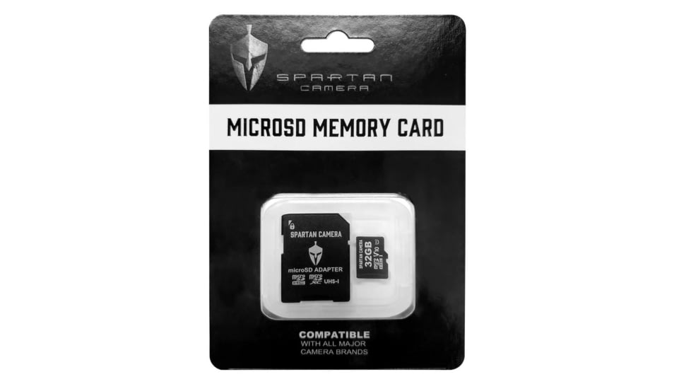 Spartan Camera 32GB Micro SD Card Class 10 GoLive 2/Eclipse/Lumen BEC9DE94, SZMSD32