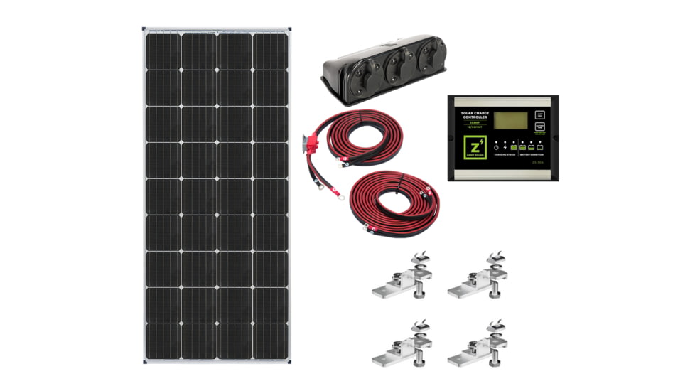 Zamp Solar 170 Watt Complete Kit, Multi, One Size, KIT1005
