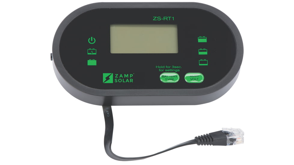 Zamp Solar Remote Digital Display RT1, Black, One Size, ZS-RT1