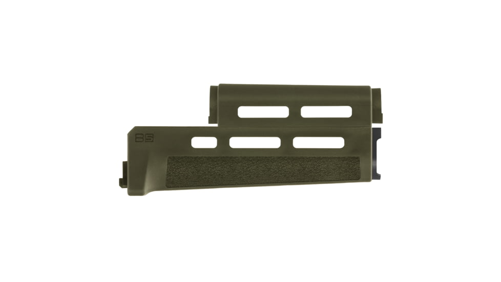 B5 Systems AK Handguard, Standard Length, MLOK Compatible, Fits Standard AKM Pattern Stamped Receivers, Matte Finish, Olive Drab Green, AHS-1512