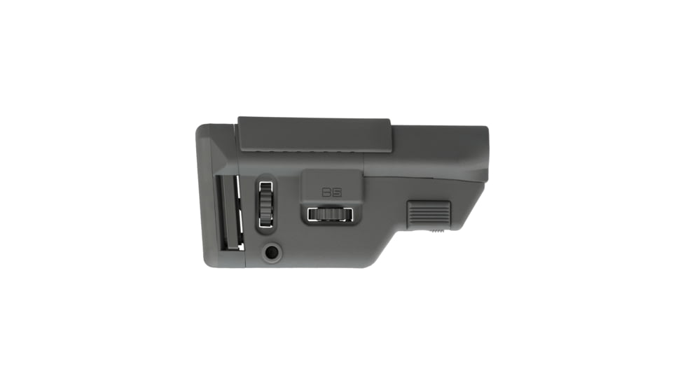 B5 Systems Medium Collapsible Precision Stock, Wolf Grey, CPS-1309