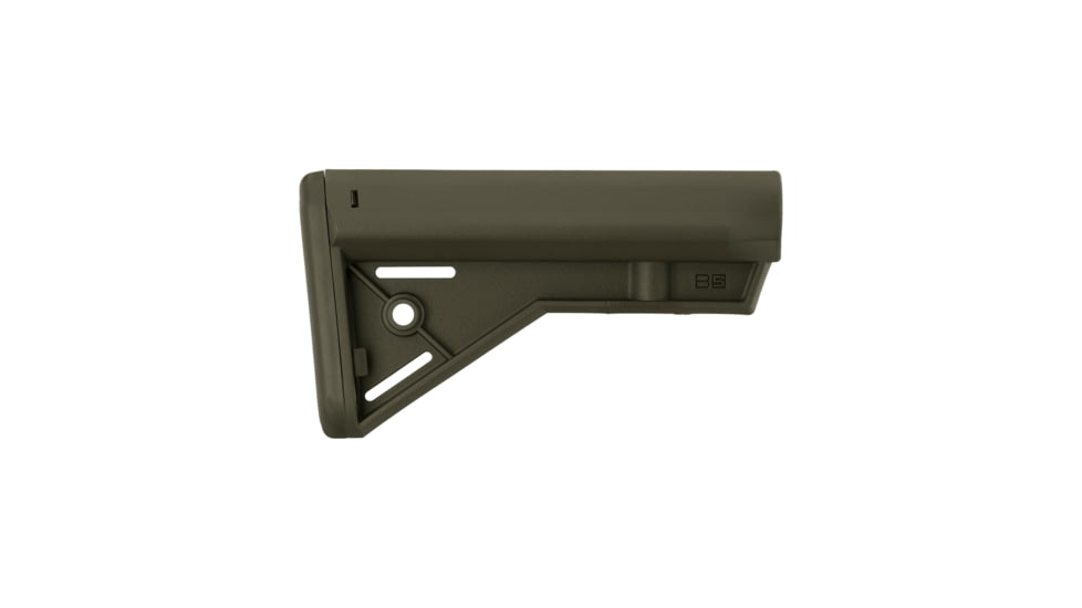 B5 Systems Fixed Bravo Stock, Mil-Spec Size, OD Green, BRC-1444