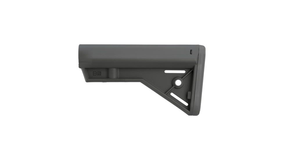 B5 Systems Fixed Bravo Stock, Mil-Spec, Wolf Grey, BRC-1445