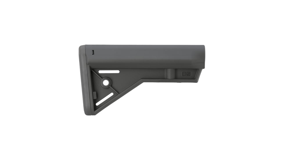 B5 Systems Fixed Bravo Stock, Mil-Spec, Wolf Grey, BRC-1445