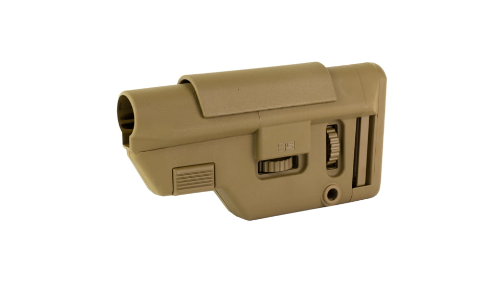 B5 Systems Long Collapsible Precision Stock, Coyote Brown, CPS-1414