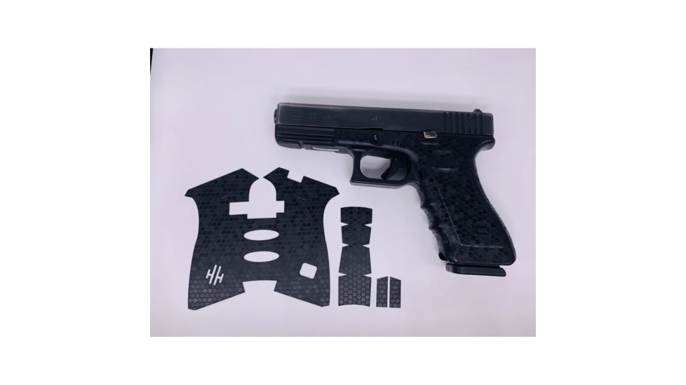 Handleitgrips GLOCK 17/22/34/35 GEN 4 GUN GRIP - RUBBER, BLACK C8272907, HAN615499527039