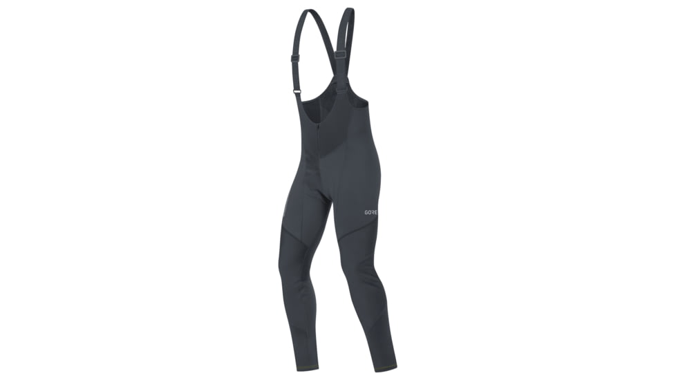 GOREWEAR Mens C3 WINDSTOPPERR Cycling Bib Tights+ in Black Large Form fit Windproof 2DCAF9D1, 100337-9900-XL