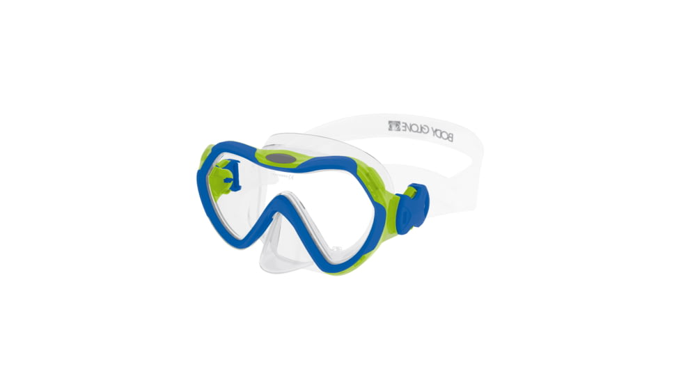Body Glove Grape Mask - Blue/Lime BBE5BE76, S, Mask: Blue/Lime, 17879-BLULIM-S