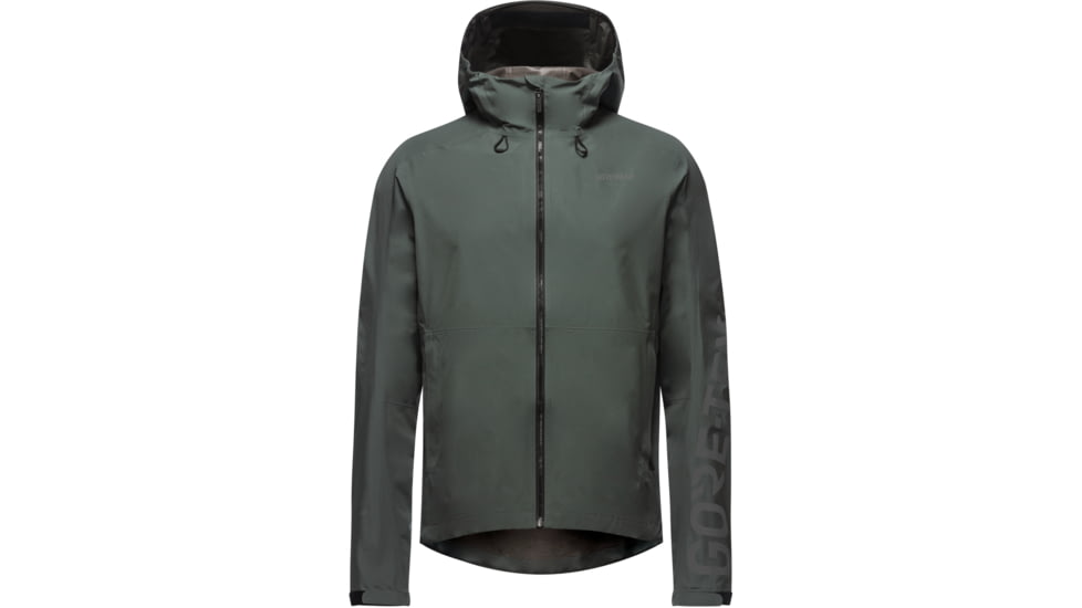 GOREWEAR ENDURE GORE-TEX LE1 Tonal Logo Cycling Jacket Mens in Urban Grey XL Regular fit Waterproof 37B672A8, 101191-BB00-XXL