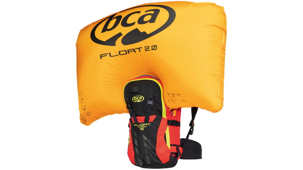 Backcountry Access Float 15 Turbo Avalanche Airbag, Warming Red/Black, C2013001010