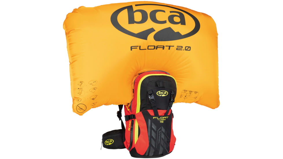 Backcountry Access Float 15 Turbo Avalanche Airbag, Warming Red/Black, C2013001010