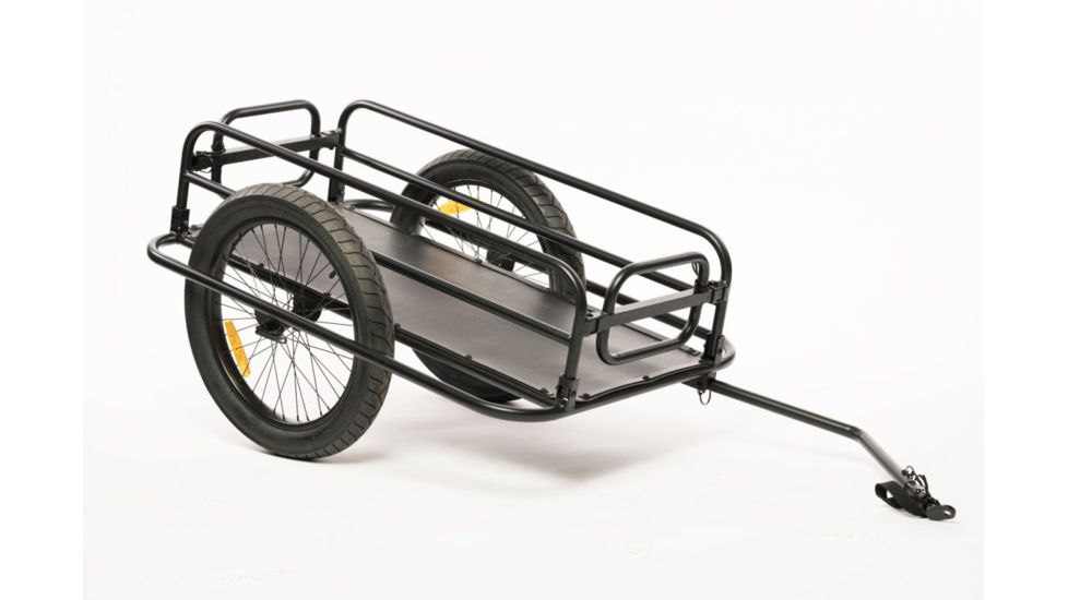 Bakcou Folding Cargo Trailer, Black Folding Cargo Trailer