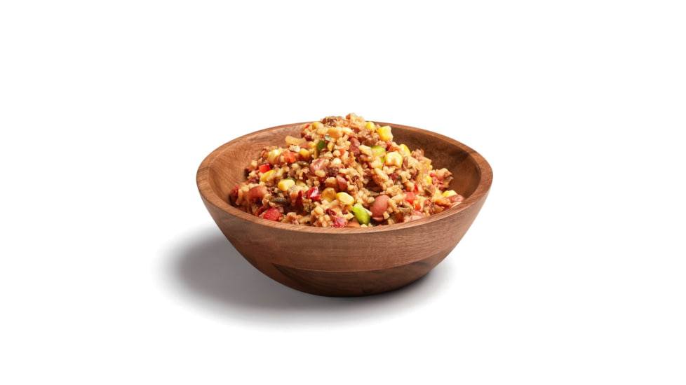 Backpackers Pantry Fiesta Beef and Vegetable Bowl Dehydrated Food, 520 Cal, 31g Protein, Natural, 4.5 oz, 102402