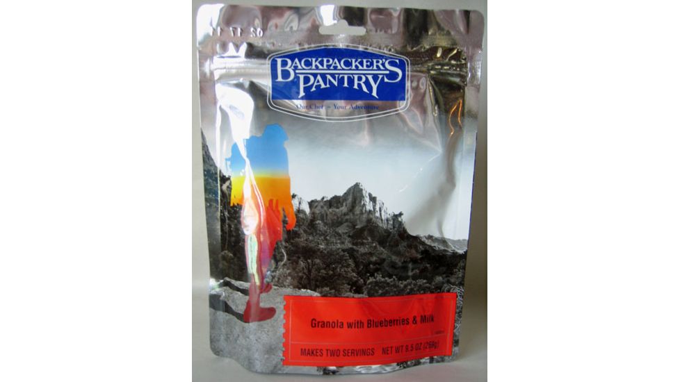Backpackers Pantry Granola with Blueberries &amp; Milk - 2 Servings