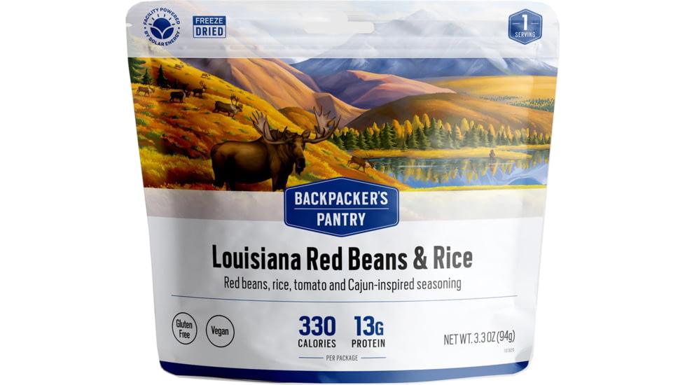 Backpackers Pantry Louisiana Beans and Rice, 1 Serving, 101829