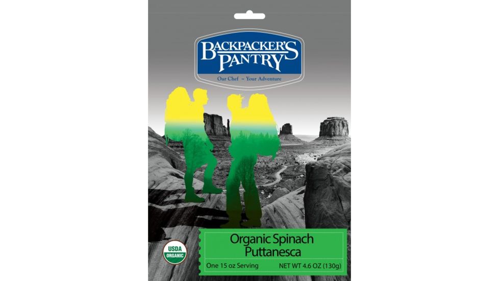 Backpackers Pantry Organic Spinach Puttanesca - Single Serving