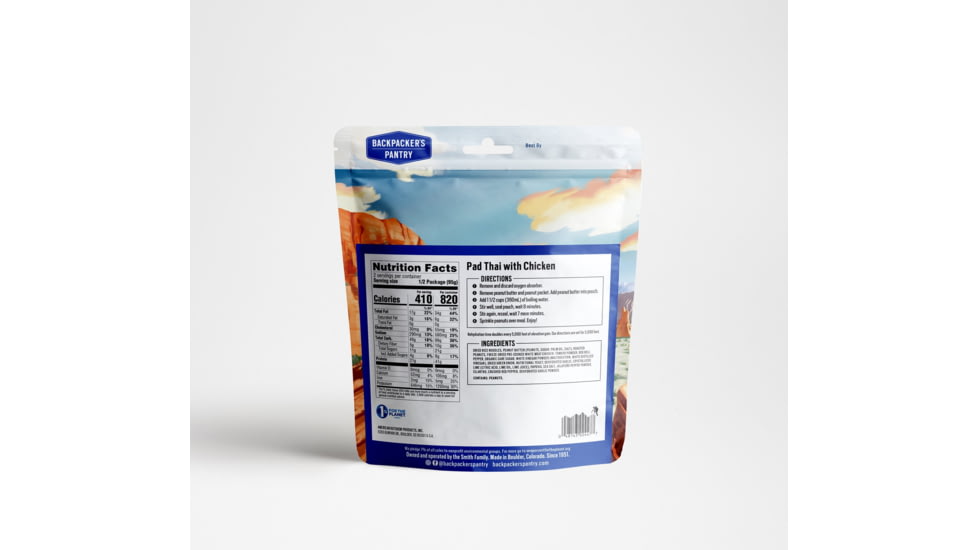 Backpackers Pantry Pad Thai w/Chicken, 2 Servings, 102447