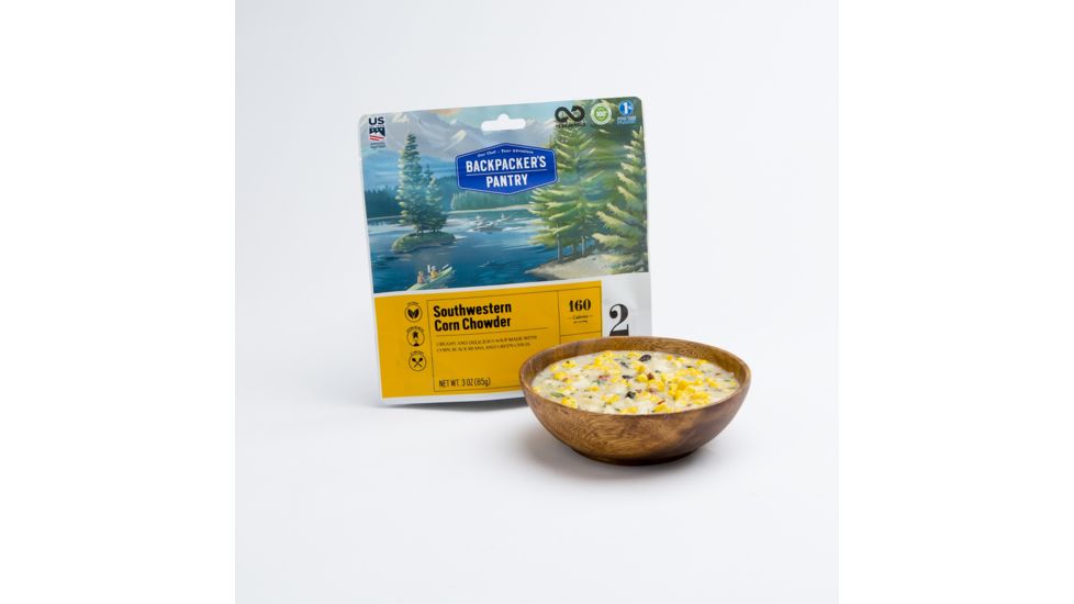 Backpackers Pantry Southwestern Corn Chowder, 2 Servings 102550