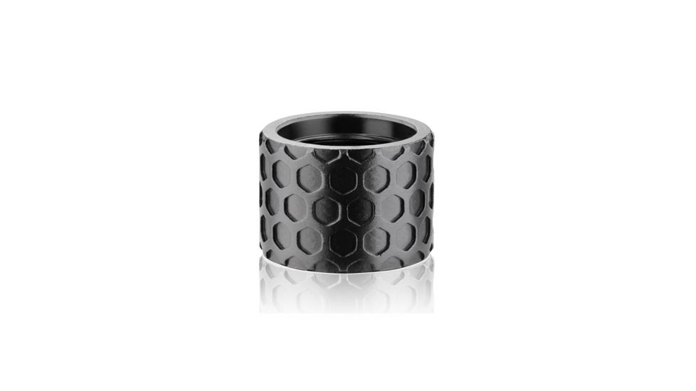 Backup Tactical Honeycomb Thread Protector, Black, .578x28, 45ACP US HCOMB-BLK45US