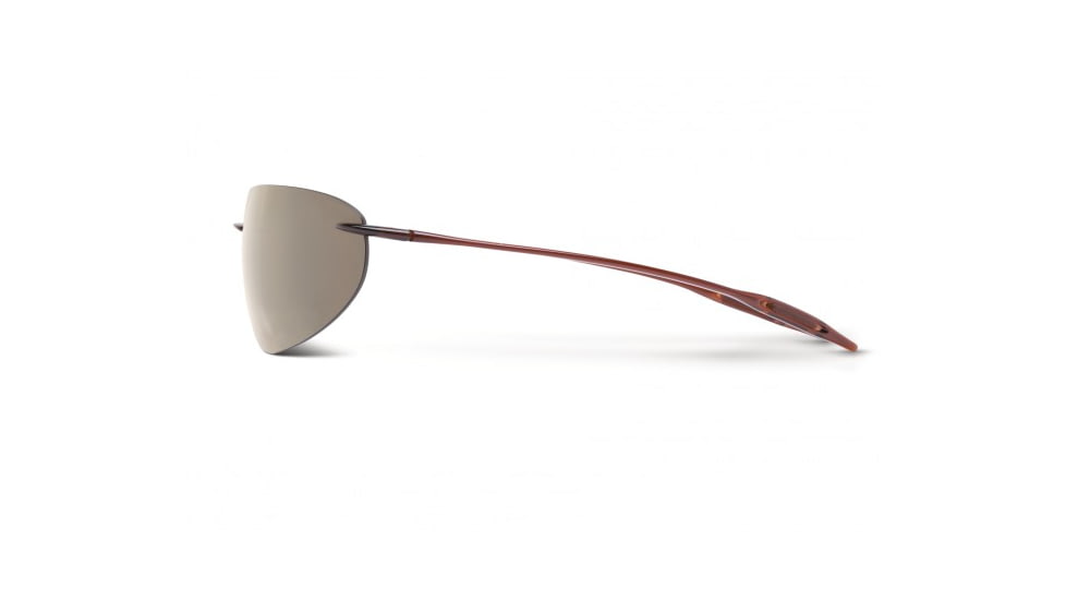 Maui Jim Backyards Sunglasses w/ Rootbeer Frame and HCL Bronze Lenses - H424-26, Side View