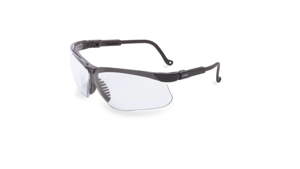 Bacou-Dalloz Uvex Genesis Protective Eyewear, Bacou-Dalloz S3200X Black Frame, Pack