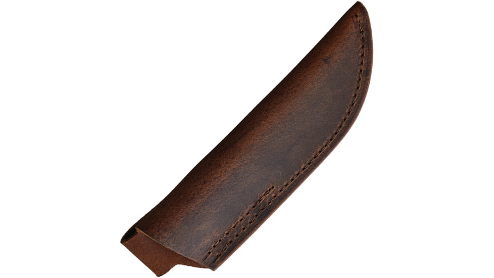Badger Claw Outfitters 7.75in Crazy Horse Leather Sheath, Brown, CRAZY-HORSE-SMALL-B