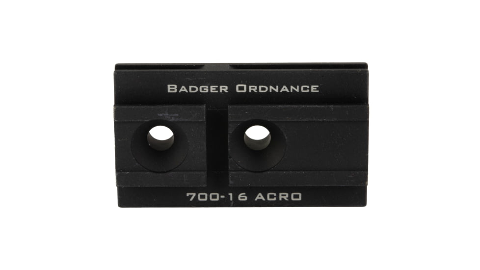 Badger Ordnance C1 12 O'clock Top Optical Red Dot Sight Mount, Aimpoint Acro, Black, 700-16B