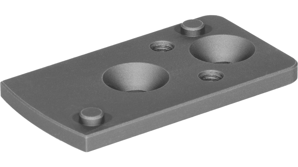 Badger Ordnance C1 12 O'clock Top Optical Red Dot Sight Mount, Delta Point Pro, Black, 700-12B