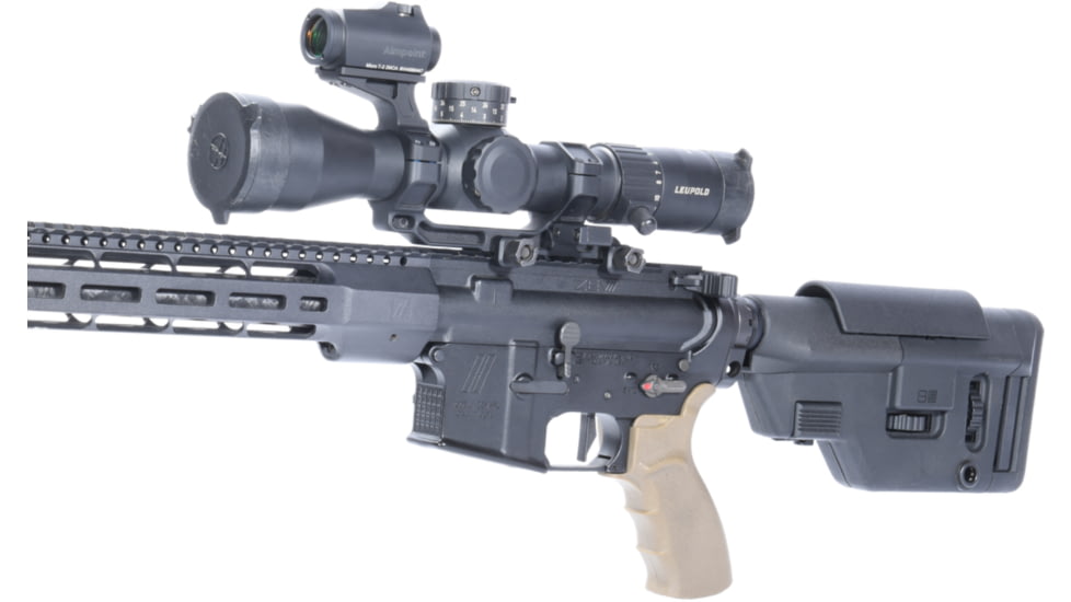 Badger Ordnance Condition One 12 O'clock Top Optical Red Dot Sight Mount, 35mm, Aimpoint Micro, Black, 700-115B