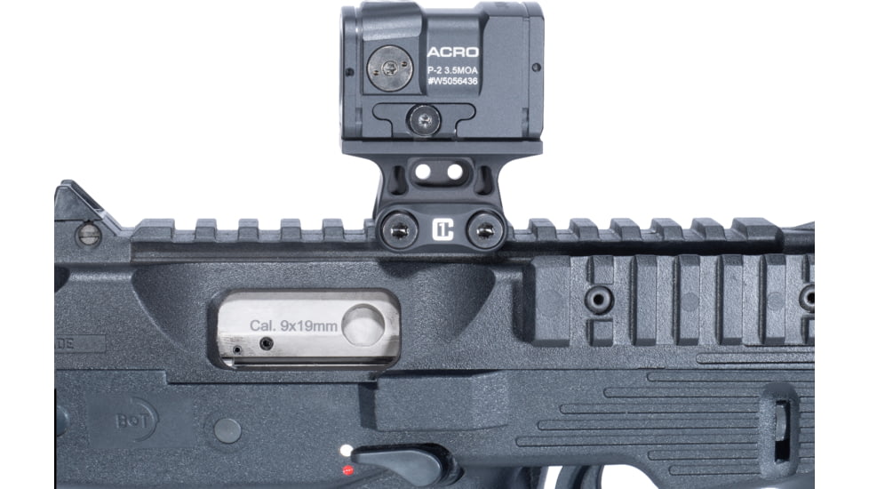 Badger Ordnance Condition One Aimpoint ACRO Red Dot Sight Mount, Black, 1.43in, 143-0P2B