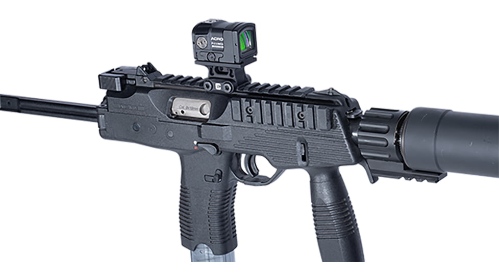 Badger Ordnance Condition One Aimpoint ACRO Red Dot Sight Mount, Black, 1.43in, 143-0P2B