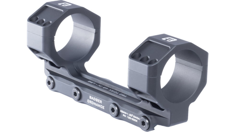 Badger Ordnance Condition One MAX Riflescope Mount, 35mm, 1.30in, Black, 130-350KB