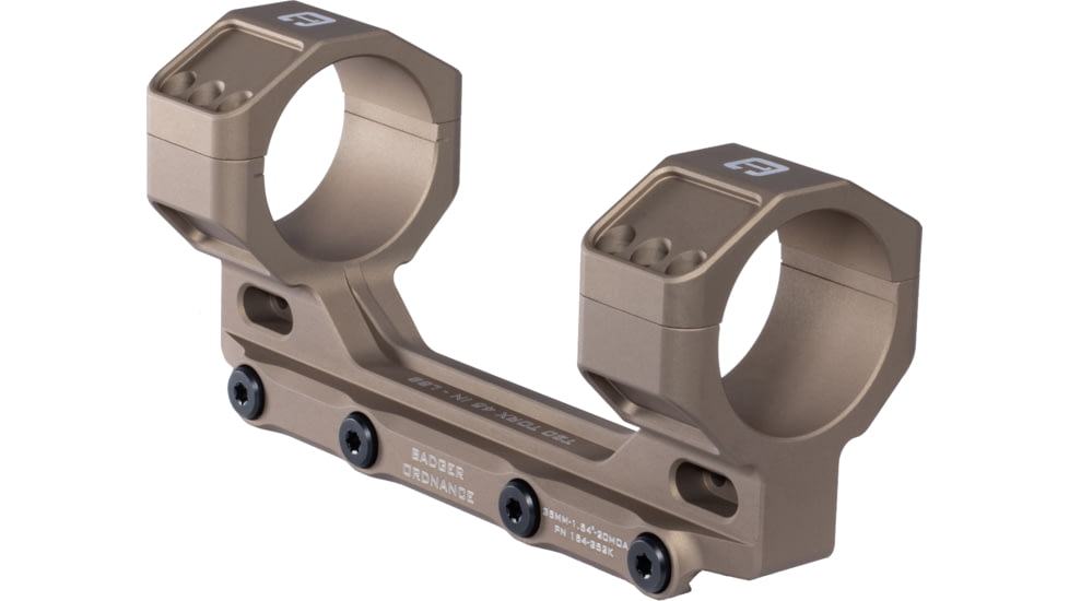 Badger Ordnance Condition One MAX Riflescope Mount, 35mm, 1.54in, 20 MOA, Tan, 154-352K