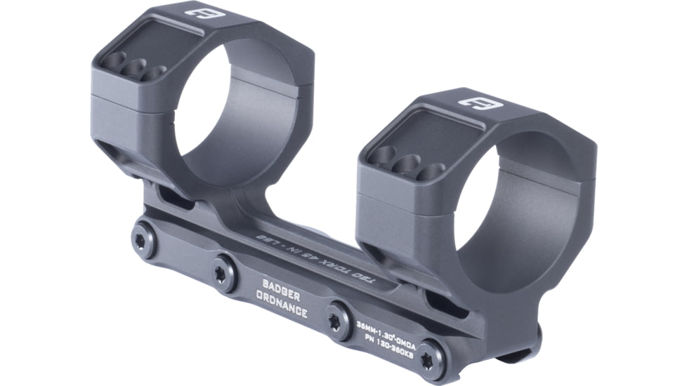 Badger Ordnance Condition One MAX Riflescope Mount, 36mm, 1.3in, Black, 130-360KB