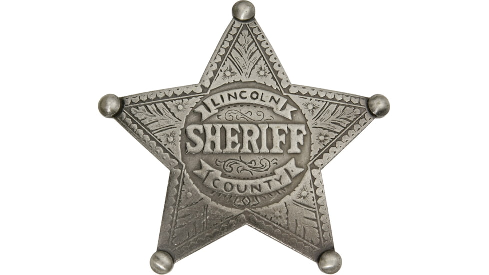 Badges Of The Old West Lincoln County Sheriff Badge