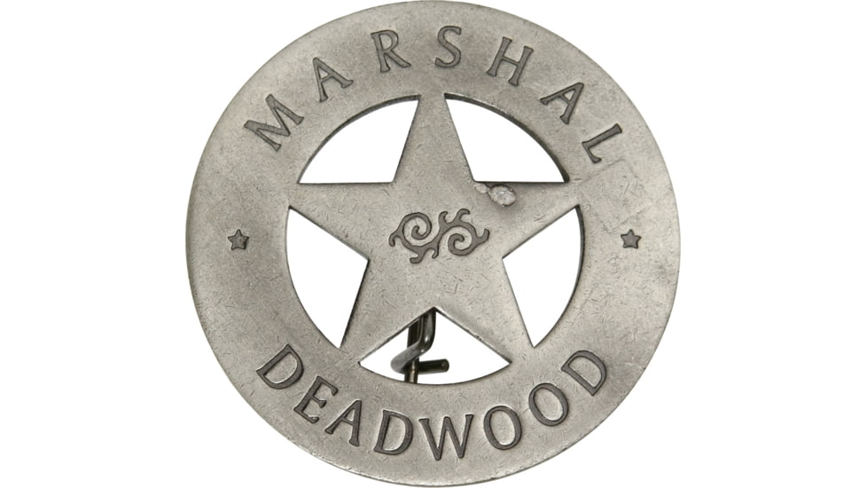 Badges Of The Old West Marshal Deadwood Badge