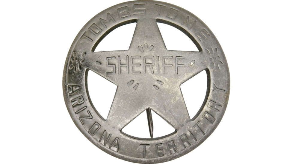 Badges Of The Old West Tombstone Arizona Terr Sheriff