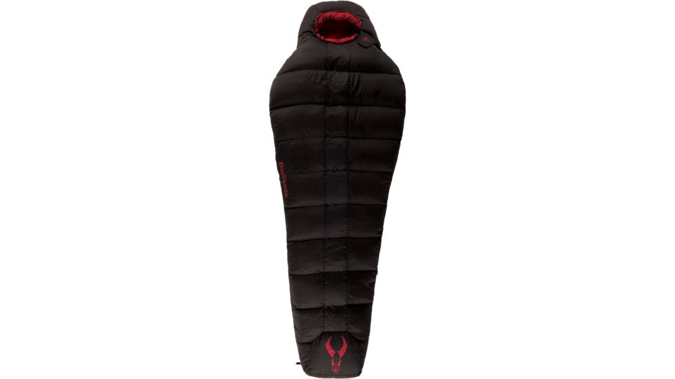 BADLANDS Caldera Down Sleeping Bag -10 Reg, Black BACALN10REG