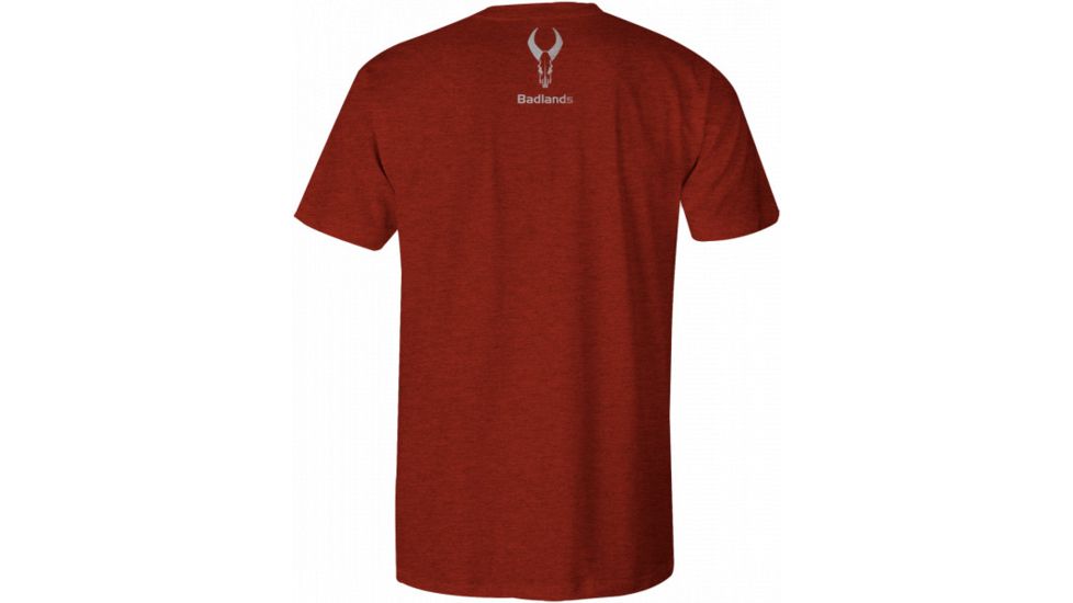 Badlands Crimson Tee T-Shirt, Red, Medium 21-36386