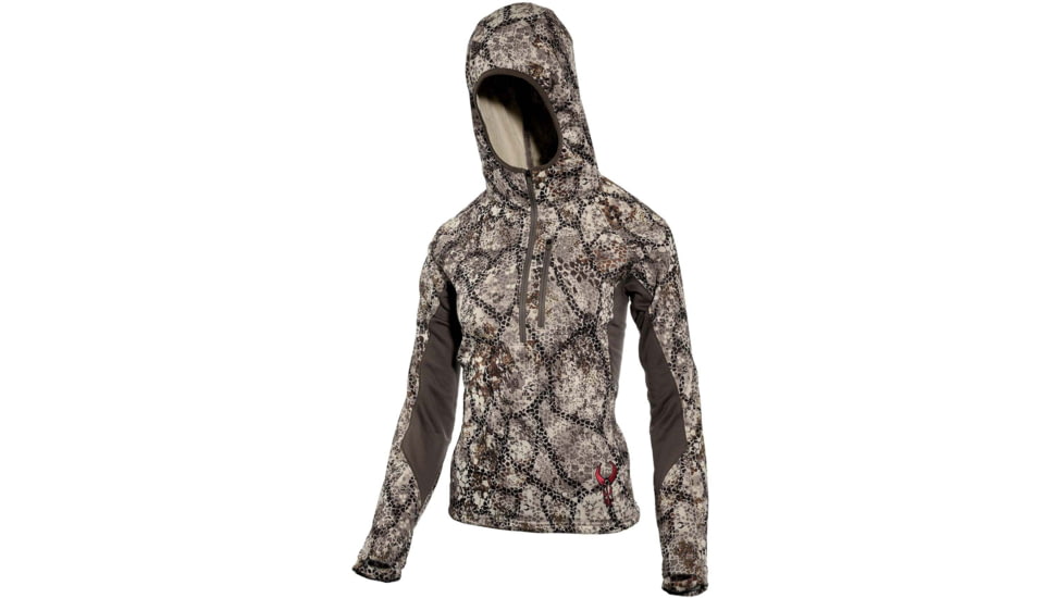 Badlands Flex 1/2 Zip Hoodie - Womens, Approach FX, Small, 21-41191