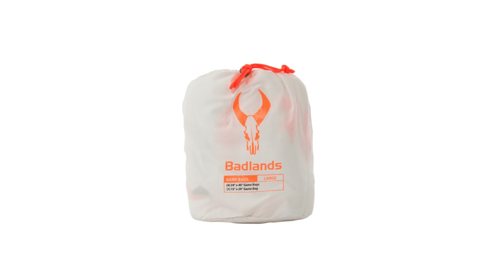 Badlands Game Bags 5 Pack, White, Large, 21-41603