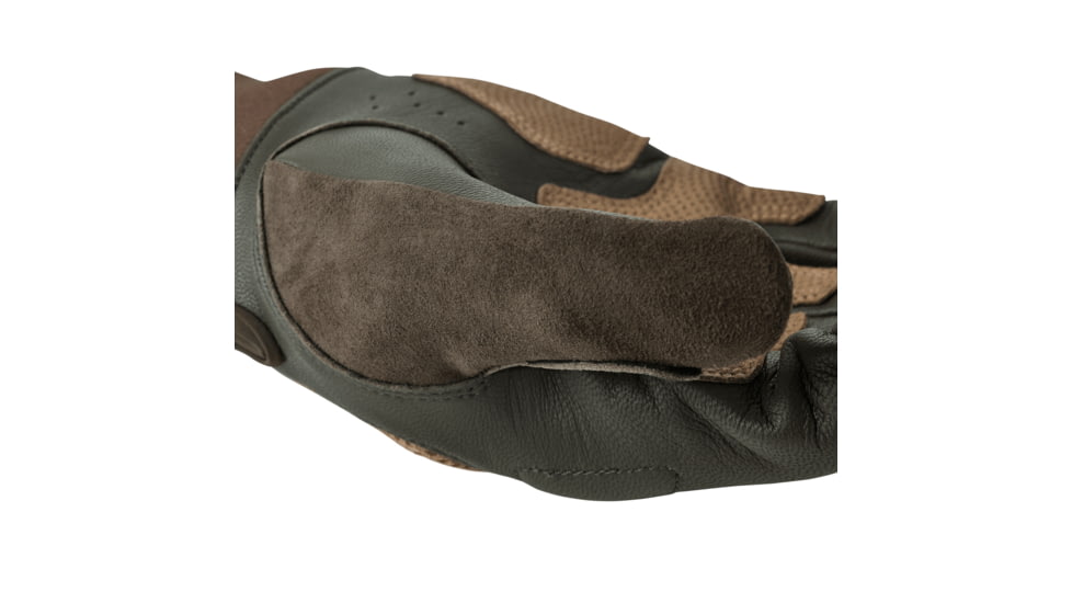 Badlands Leather Shooting Gloves, Earth, Small, 21-40912