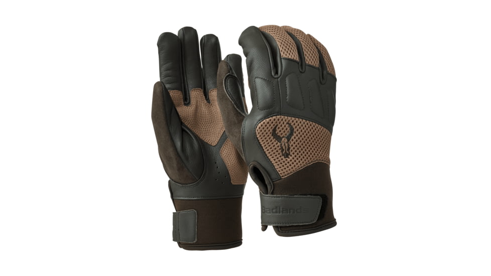 Badlands Leather Shooting Gloves, Earth, Small, 21-40912