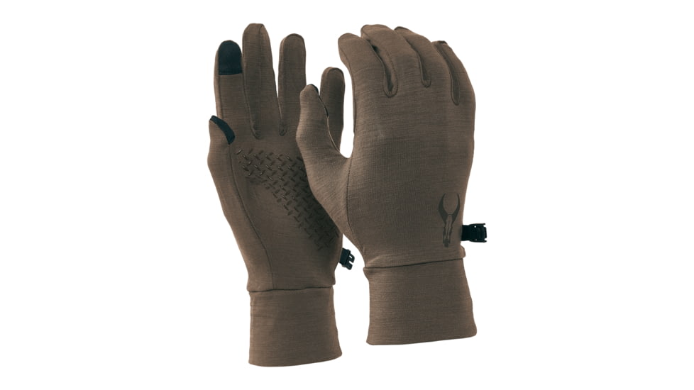 Badlands Pecora Merino Glove Liner, Mud, X Small, 21-42278