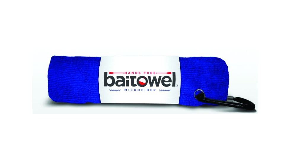 Baitowel Fishing Towel w/Clip, Royal Blue, BT-ROYAL