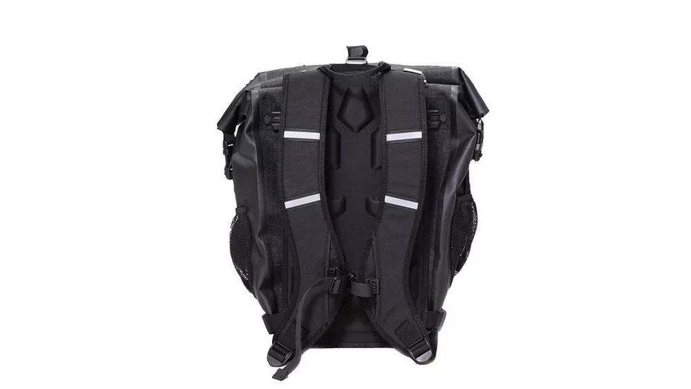 Bakcou Ebike Dual Use Pannier Bags, Black, Dual Use Pannier Bags