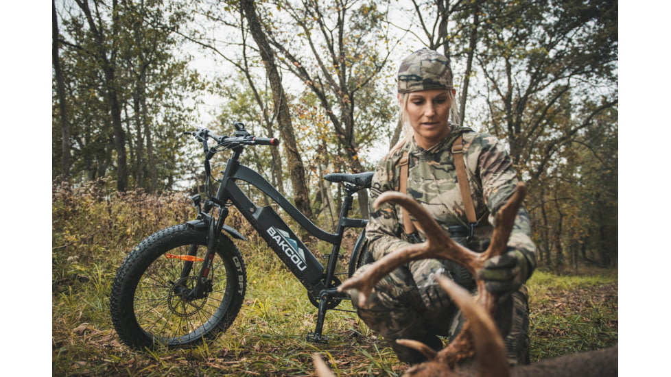 Bakcou Flatlander 17.5ah eBike, Matte Black, 9507381147931