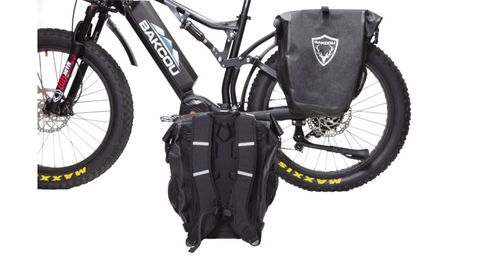 Bakcou Mule 1000w Electric Bicycles, Matte Black, M/L, Mule1.0BL